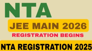 NTA REGISTRATION 2025