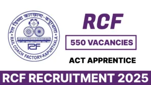 RCF RECRUITMENT 2025
