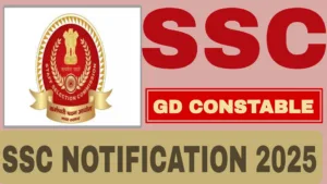 SSC NOTIFICATION 2025